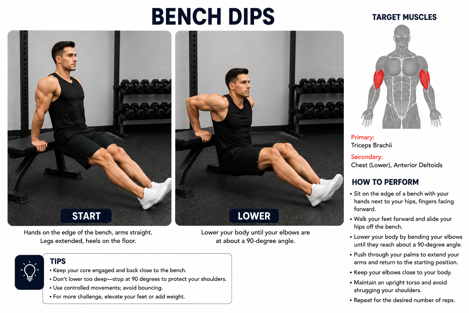 Bench Dips