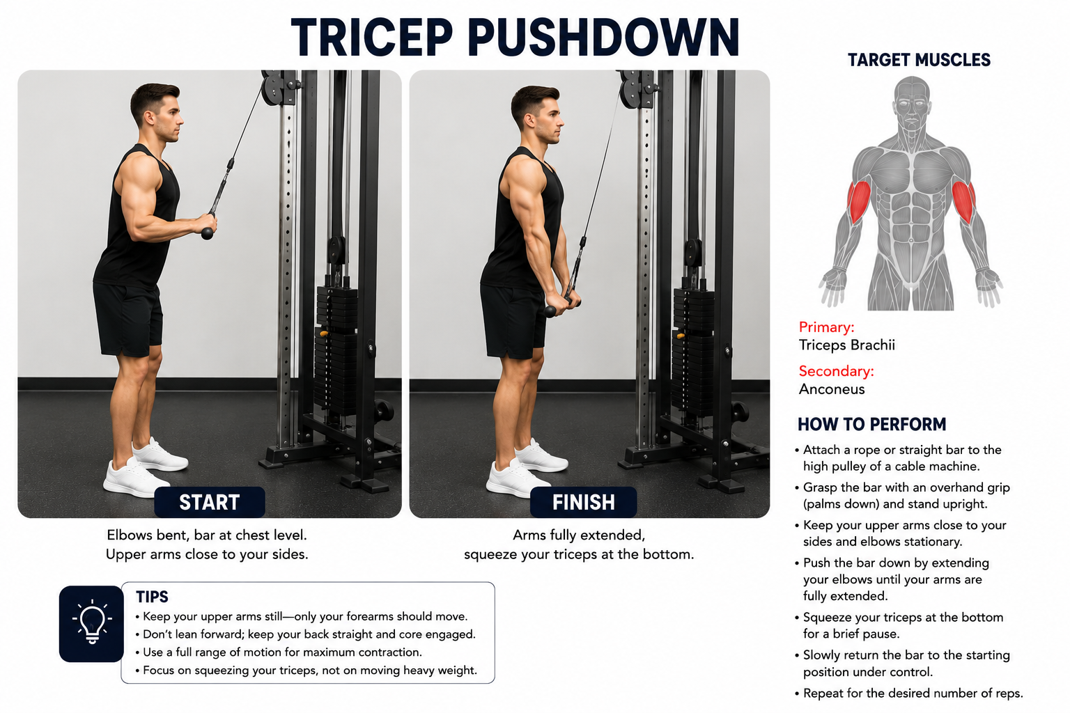 Tricep Pushdown